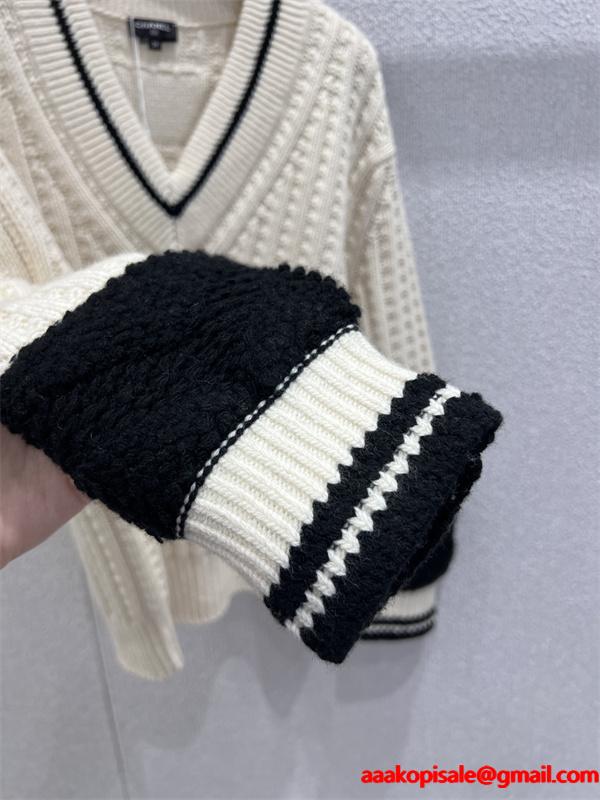 品質保証♥シャネルセータースーパーコピー2026お洒落CHANEL男女兼用ニットウェア