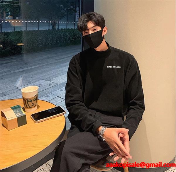 大人ストリート BALENCIAGA バレンシアガ コピー 起毛素材 高保温 2026新作 スウェット
