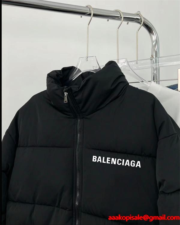 BALENCIAGA バレンシアガ コピー 2026新作 ミニマル 上質タッチ 極暖 中綿ジャケット