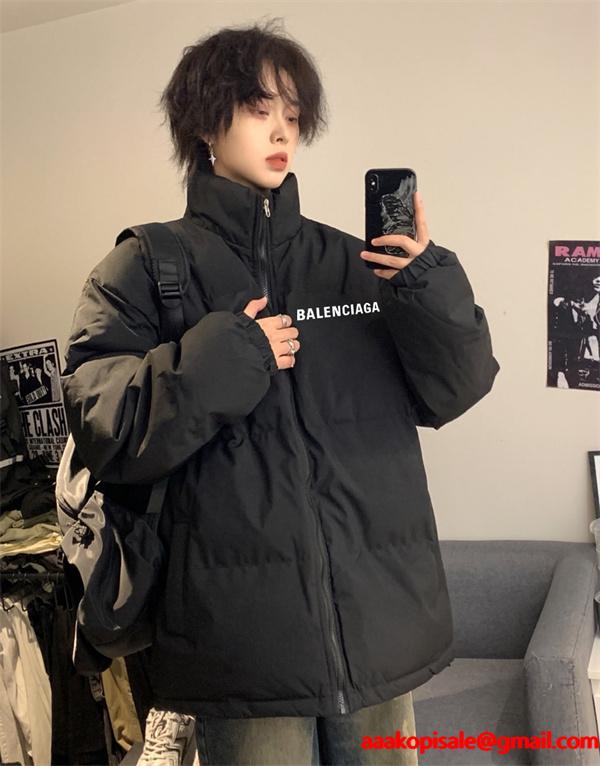 BALENCIAGA バレンシアガ コピー 2026新作 ミニマル 上質タッチ 極暖 中綿ジャケット