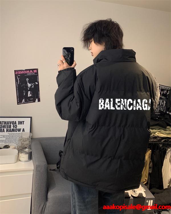 BALENCIAGA バレンシアガ コピー 2026新作 ミニマル 上質タッチ 極暖 中綿ジャケット