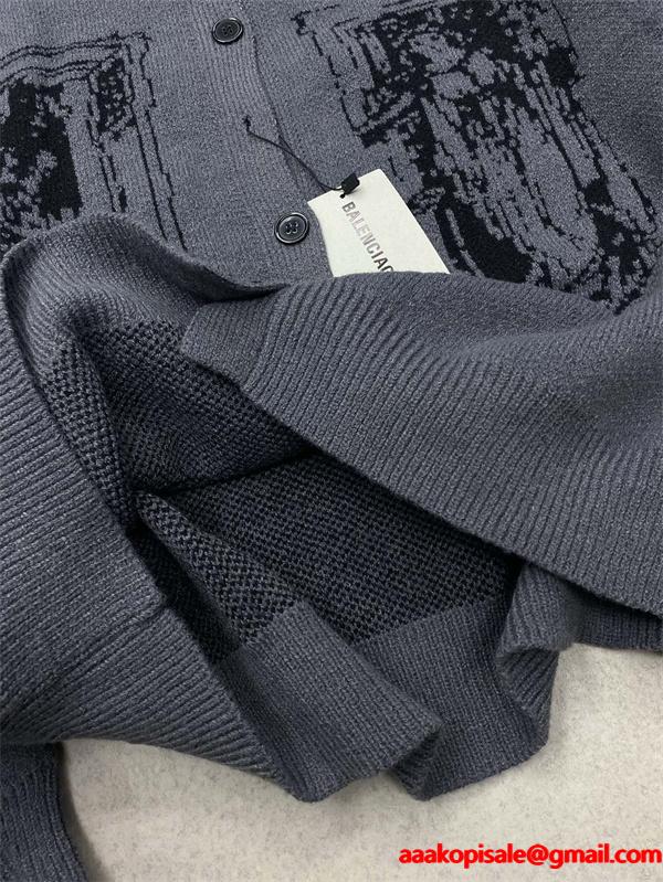 人気急上昇 モード BALENCIAGA バレンシアガ コピー 2026新作 上質 カーディガン