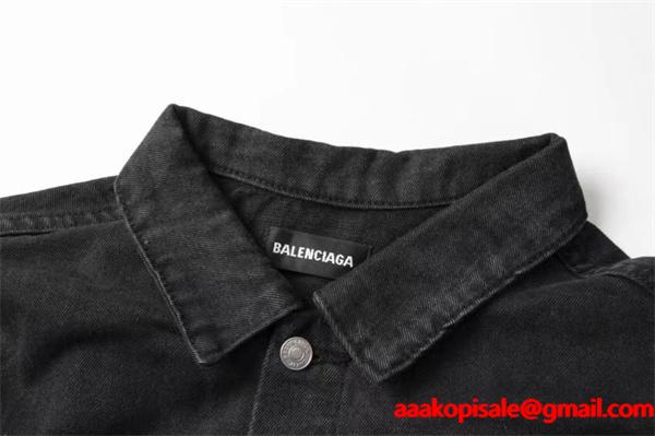 爆売れ予感 2026新作 高耐久 デニム 定番 ジャケット BALENCIAGA バレンシアガ コピー
