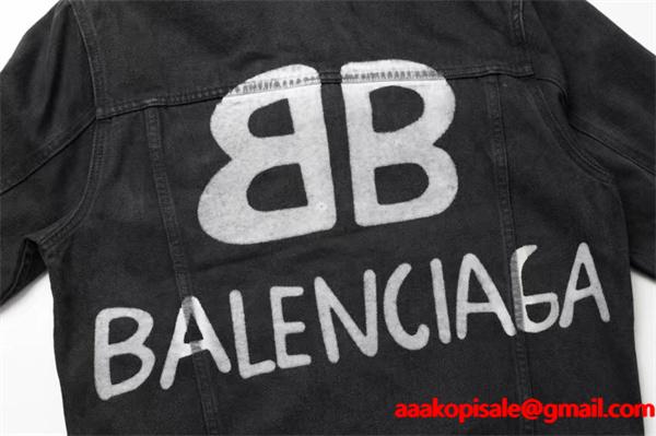 爆売れ予感 2026新作 高耐久 デニム 定番 ジャケット BALENCIAGA バレンシアガ コピー