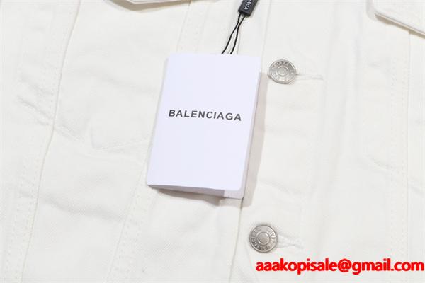 人気上昇 2026新作 上質素材 クリーン BALENCIAGA バレンシアガ コピー デニムジャケット