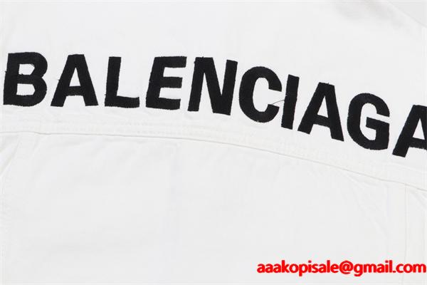 人気上昇 2026新作 上質素材 クリーン BALENCIAGA バレンシアガ コピー デニムジャケット