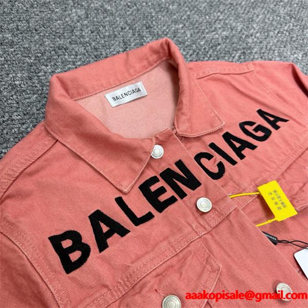 SNS映え  2026新作 高品質 柔らか デニムジャケット BALENCIAGA バレンシアガ コピー