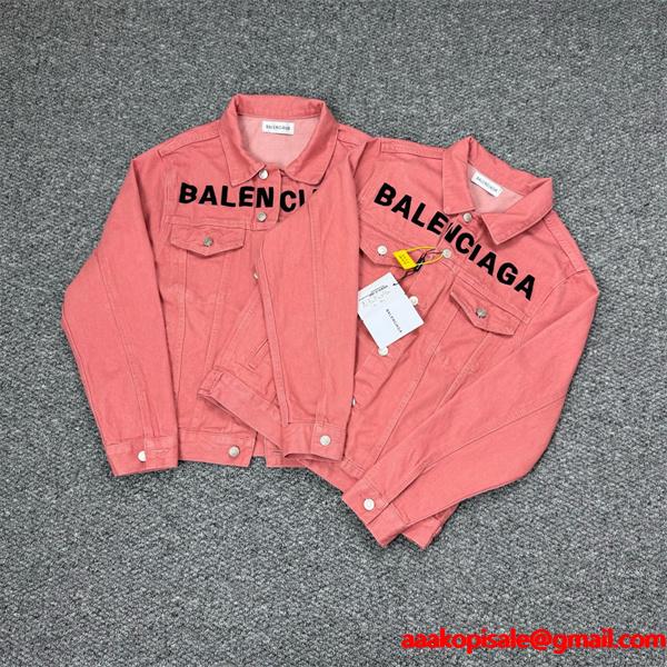 SNS映え  2026新作 高品質 柔らか デニムジャケット BALENCIAGA バレンシアガ コピー