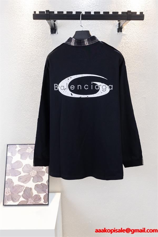 人気定番  上質コットン 軽快フィット シャツ BALENCIAGA バレンシアガ スーパーコピー