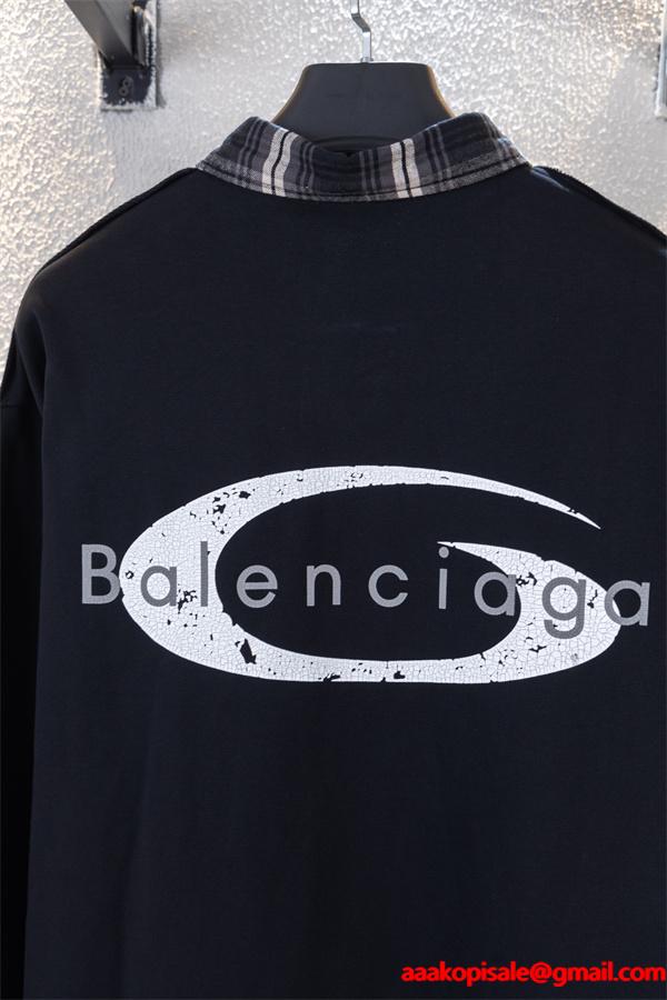人気定番  上質コットン 軽快フィット シャツ BALENCIAGA バレンシアガ スーパーコピー