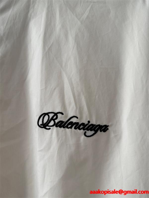 万能 2026新作 上品素材 トレンド白 ジャケット BALENCIAGA バレンシアガ コピー