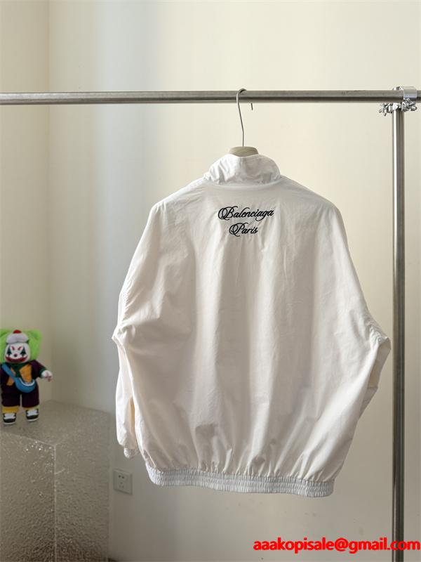 万能 2026新作 上品素材 トレンド白 ジャケット BALENCIAGA バレンシアガ コピー