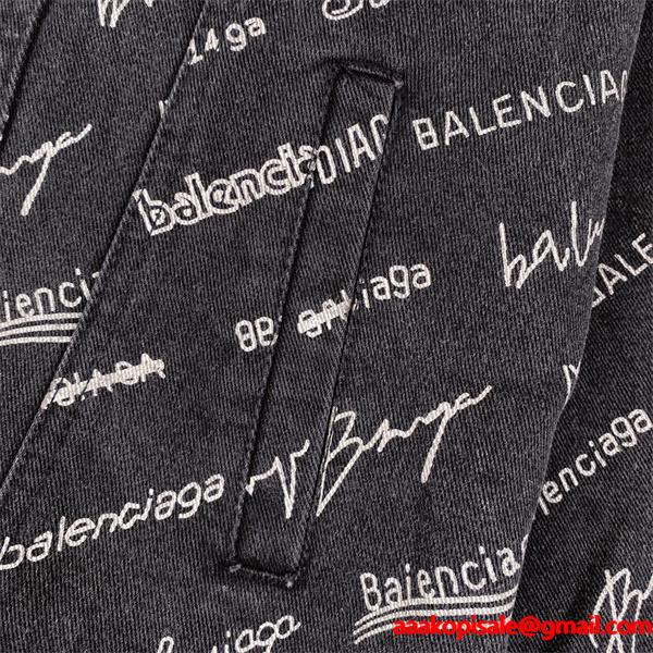 話題 高完成度 モード感 存在感 BALENCIAGA バレンシアガ コピー デニムジャケット
