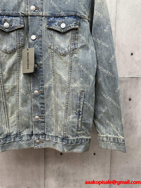 人気 2026新作 上質素材 定番 デニムジャケット BALENCIAGA バレンシアガ コピー