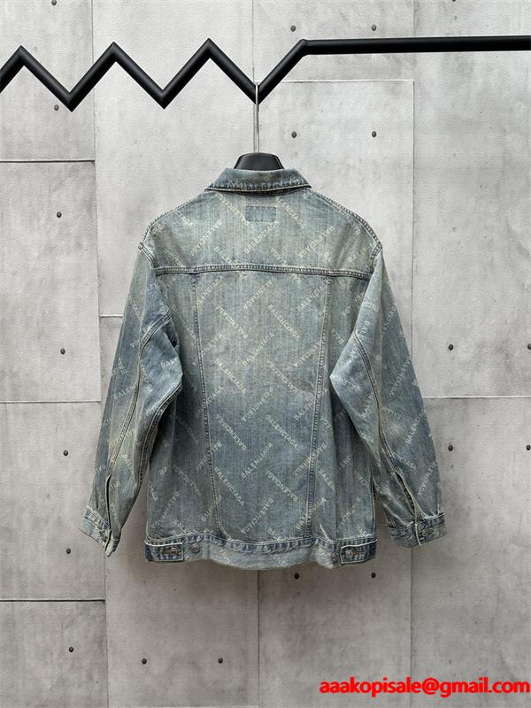 人気 2026新作 上質素材 定番 デニムジャケット BALENCIAGA バレンシアガ コピー