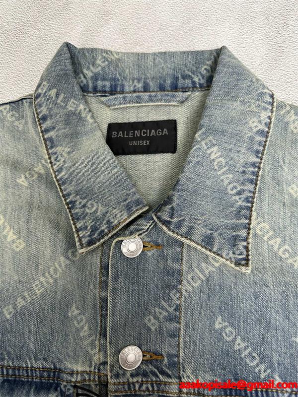 人気 2026新作 上質素材 定番 デニムジャケット BALENCIAGA バレンシアガ コピー