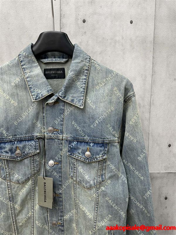 人気 2026新作 上質素材 定番 デニムジャケット BALENCIAGA バレンシアガ コピー