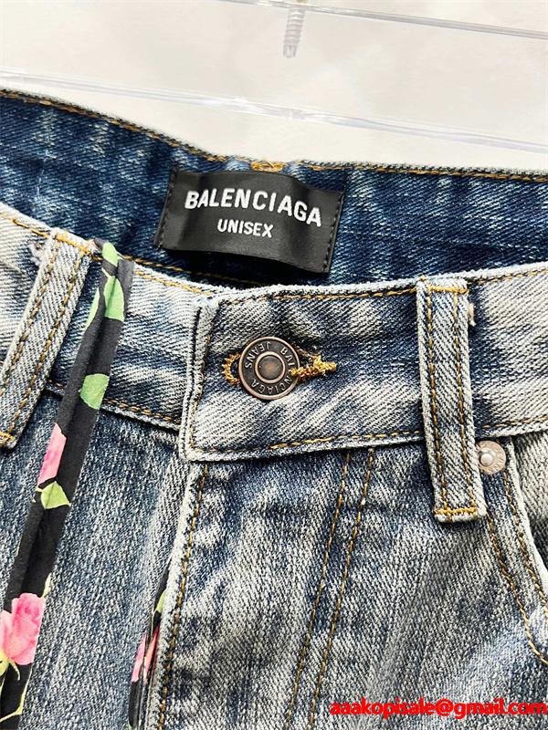 話題必至  2026新作 上質 トライバル デニム BALENCIAGA バレンシアガ スーパーコピー