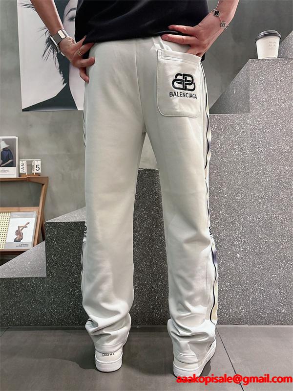 売れ筋 新作 快適素材 ストリート BALENCIAGA バレンシアガ コピー ジョガーパンツ