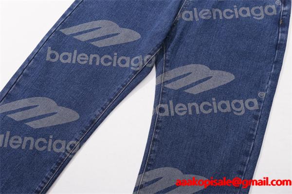 上質デニム トレンド感 主役級 BALENCIAGA バレンシアガ コピー パンツ 新作