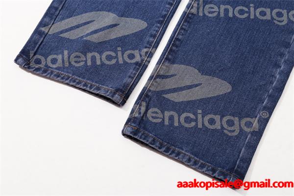 上質デニム トレンド感 主役級 BALENCIAGA バレンシアガ コピー パンツ 新作