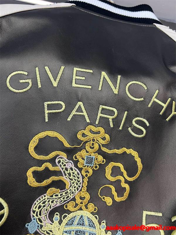 カッコイイ2026新作☆ジバンシー ジャケットコピーGIVENCHYレザー人気メンズブルゾン