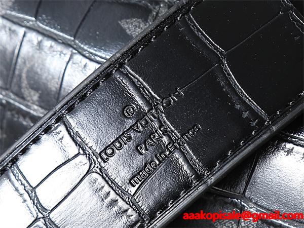 インパクト LOUIS VUITTON ルイヴィトン コピー 2026新作 高完成度 クロコ調 ボストンバッグ  