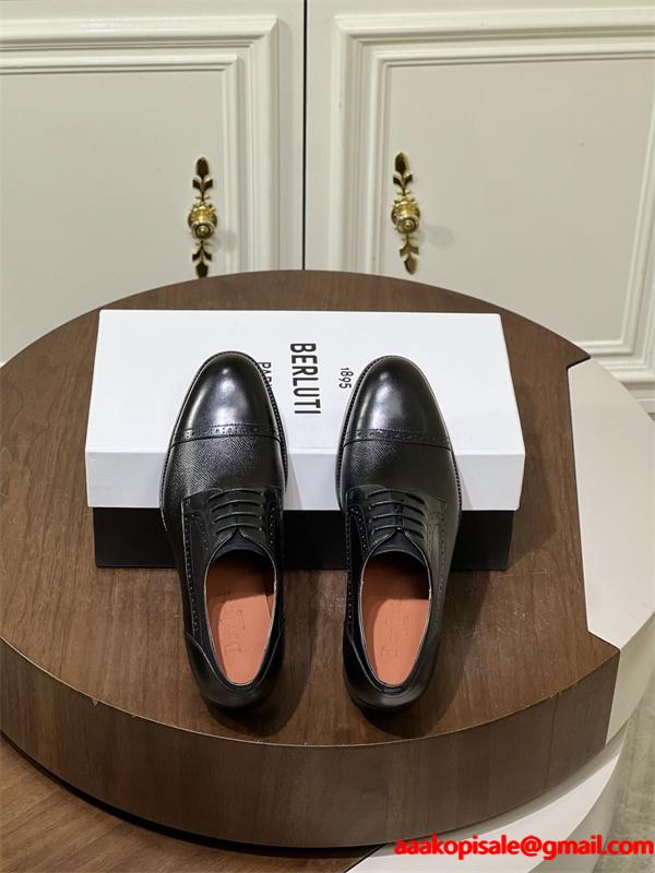 Berluti ベルルッティ コピー 話題 2026新作 上質仕立て クラシックビジネス シューズ