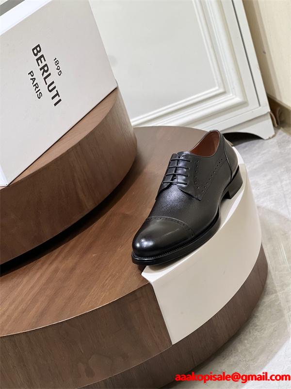 Berluti ベルルッティ コピー 話題 2026新作 上質仕立て クラシックビジネス シューズ