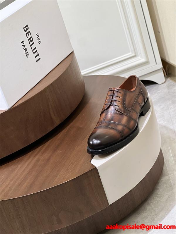 Berluti ベルルッティ コピー 2026新作 上質素材 エレガント ビジネス シューズ