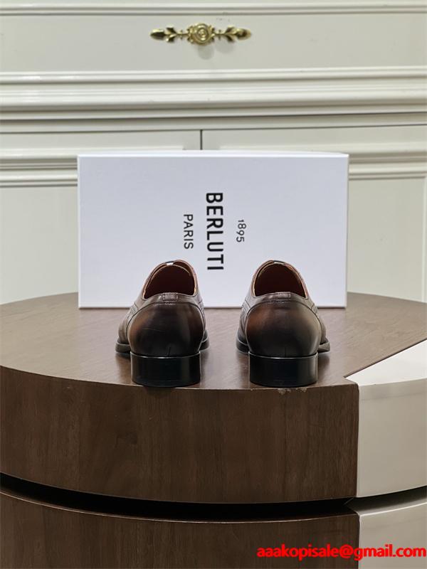 Berluti ベルルッティ コピー 2026新作 上質素材 エレガント ビジネス シューズ