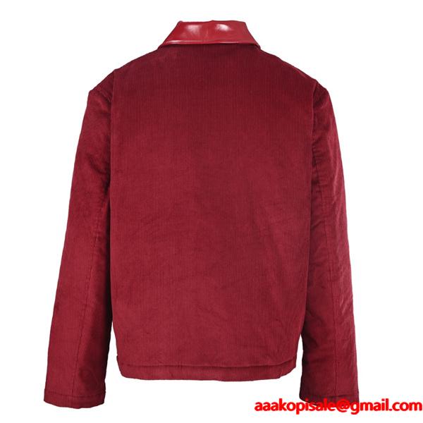 希少新作♥GUCCIグッチジャケットスーパーコピーコーデュロイ男女OKエレガント上品