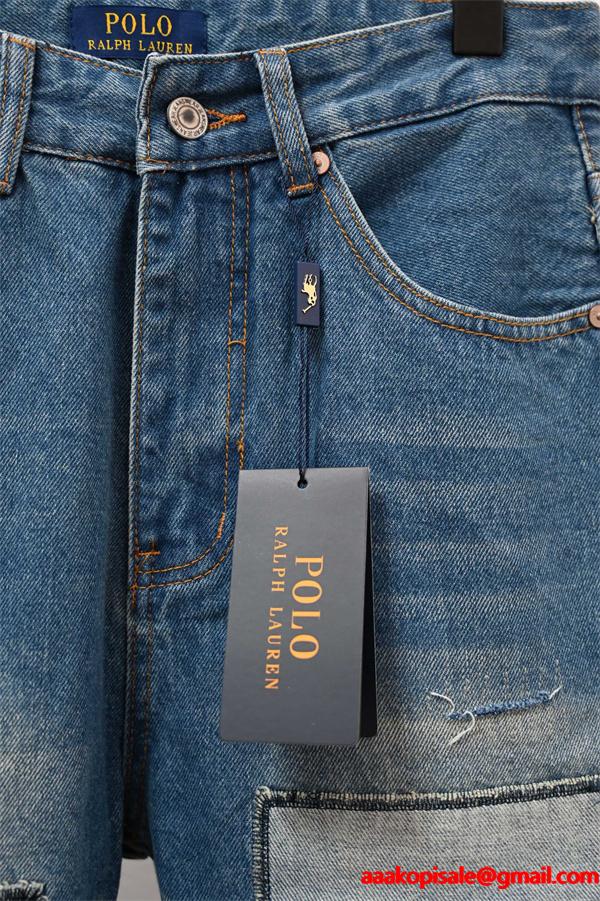 Polo Ralph Lauren  ポロ ラルフローレン コピー トレンド 2026新作 デザイン性 ユーズド デニム