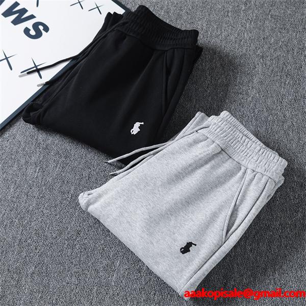 売れ筋 プレミアム Polo Ralph Lauren  ポロ ラルフローレン コピー 期間限定 裏起毛 トレンドパンツ