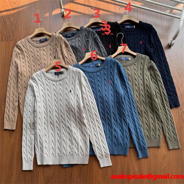 Polo Ralph Lauren  ポロ ラルフローレン コピー 話題集中 2026新作 立体編み 定番 ニット