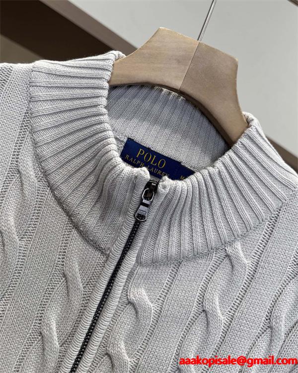 大人定番 クラシック ケーブル カーディガン Polo Ralph Lauren  ポロ ラルフローレン コピー