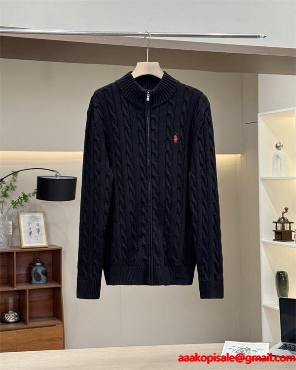 大人定番 クラシック ケーブル カーディガン Polo Ralph Lauren  ポロ ラルフローレン コピー