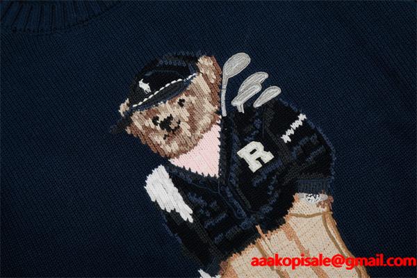 数量限定 防寒 軽量 フード付き Polo Ralph Lauren  ポロ ラルフローレン コピー ニット