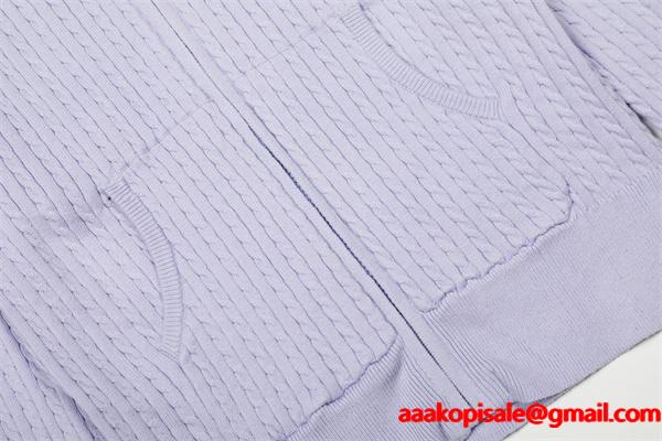  淡色映え 立体ケーブル Polo Ralph Lauren  ポロ ラルフローレン コピー 柔らかタッチ ニット