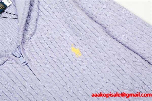  淡色映え 立体ケーブル Polo Ralph Lauren  ポロ ラルフローレン コピー 柔らかタッチ ニット