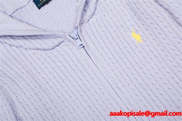  淡色映え 立体ケーブル Polo Ralph Lauren  ポロ ラルフローレン コピー 柔らかタッチ ニット