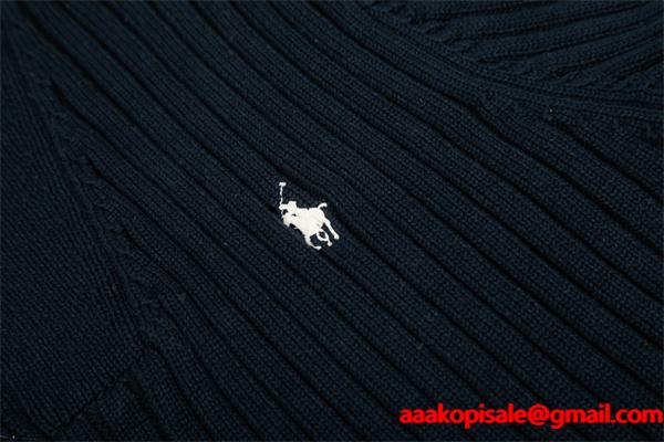 端正シルエット リブ編み 2026新作 Polo Ralph Lauren  ポロ ラルフローレン コピー ニット