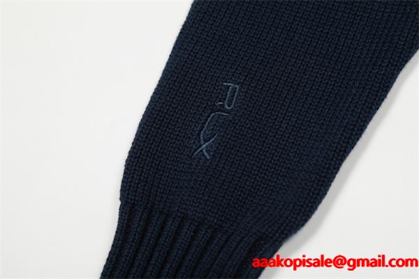 Polo Ralph Lauren  ポロ ラルフローレン コピー アート感漂う 刺繍 大人カジュアル ニット