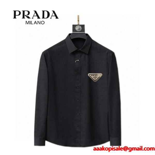 アイコニック モード スリムフィット PRADA プラダ コピー シャツ 2026新作