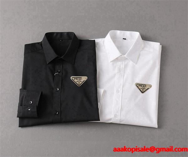 アイコニック モード スリムフィット PRADA プラダ コピー シャツ 2026新作