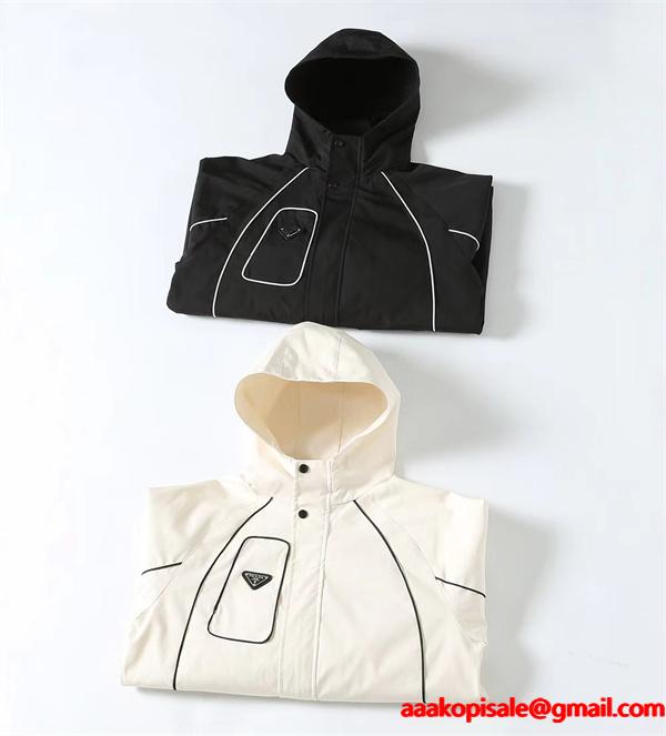  2026新作 都会感際立つ モダン スポーティ ジャケット PRADA プラダ コピー