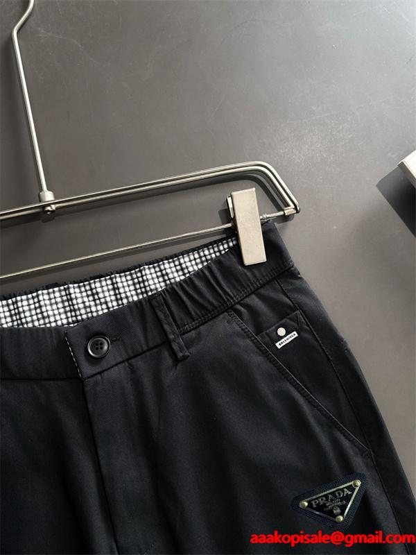 PRADA プラダ コピー 話題集中 美脚効果 ストレッチ 上質 パンツ 2026新作