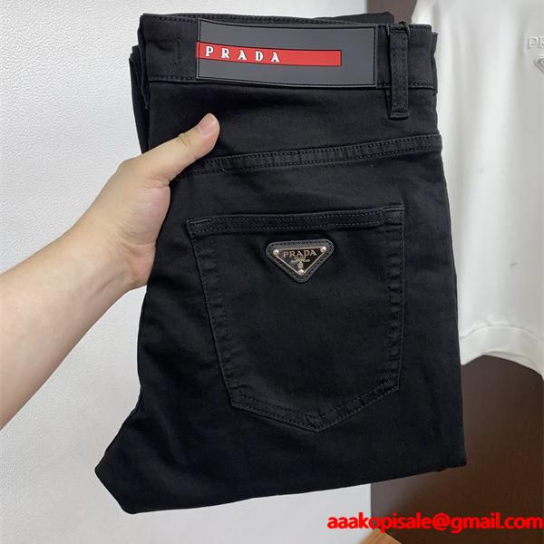  ソフトタッチ 裏起毛 PRADA プラダ コピー スウェットパンツ 快適着用感