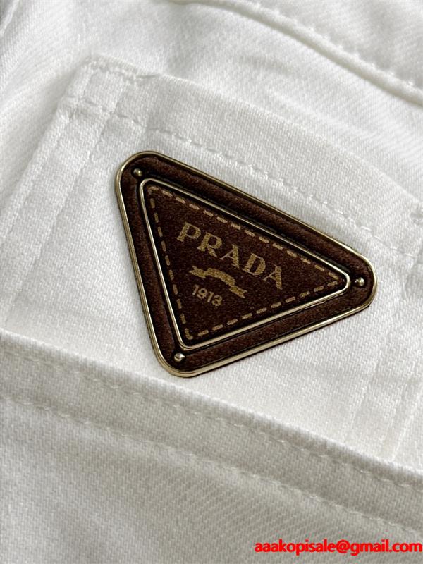 PRADA プラダ コピー 上質厚手素材 スウェットパンツ テーパード設計 洗練
