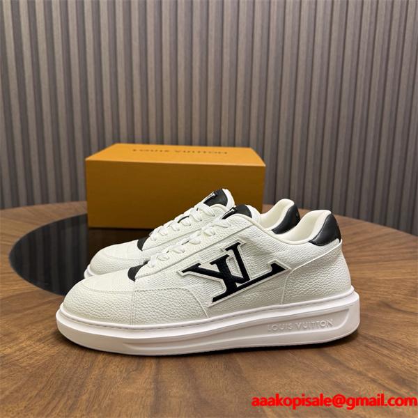 動きやすくルイ ヴィトンスニーカーコピー LOUIS VUITTON 秋冬の色味が叶える華やかコーデ ランニングシューズ 激安(日本最大級)